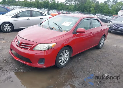 2013 Toyota Corolla L/Le/Le Special Edition/S/S Special Edition z USA, uszkodzony, nr VIN 5YFBU4EEXDP194153